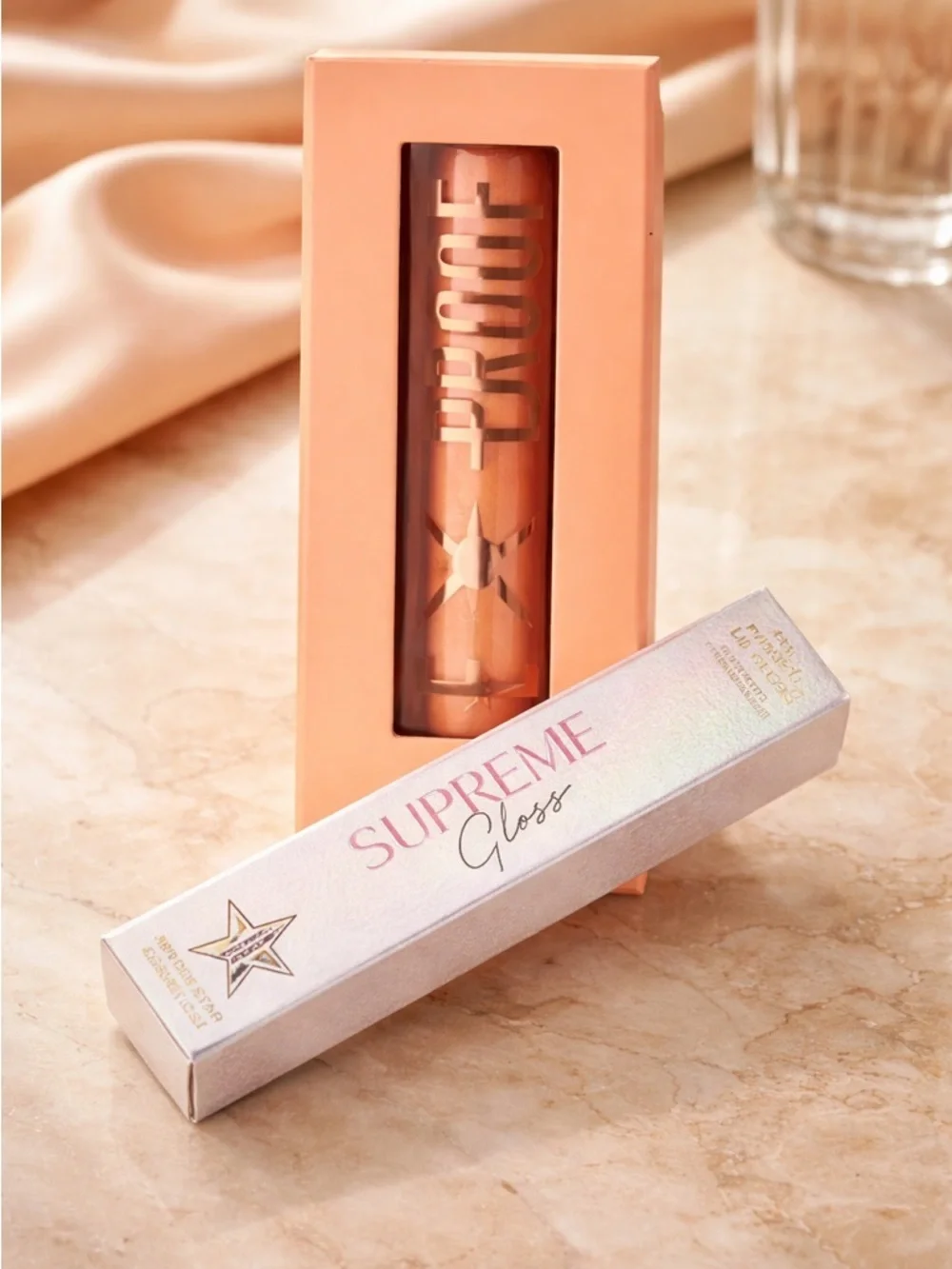 NIB Jeffree Star F*ck Proof Mascara & Supreme Gloss - No Apologies